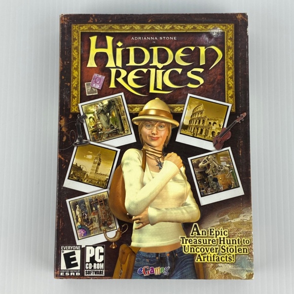 Hidden Relics PC Video Game Everyone 2000 Hidden Objects Game CD ROM Game - Picture 1 of 11